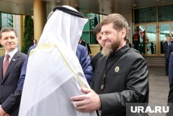 В столичном аэропорту президента ОАЭ Аль Нахайяна встречал глава Чечни Рамзан Кадыров