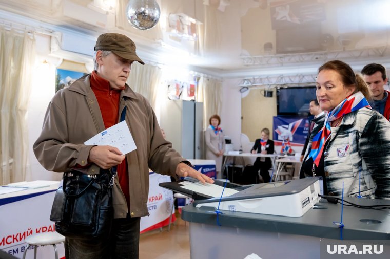 Пермяки активно голосуют с 8 утра 12 сентября
