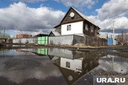 Риск подтопления возник из-за ночных ливней в селе Белозерское (архивное фото)