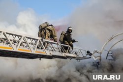 Пожар возник в подмосковном Пушкино
