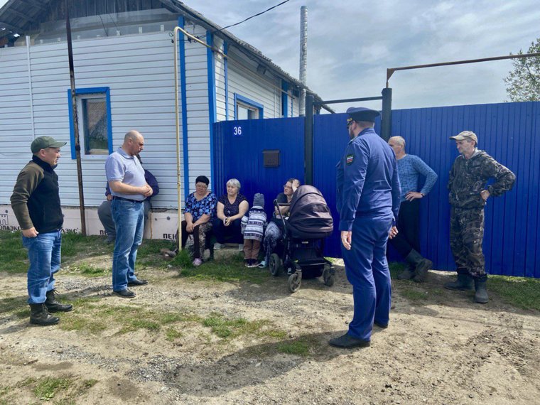 В Абатском районе началась эвакуация местных жителей
