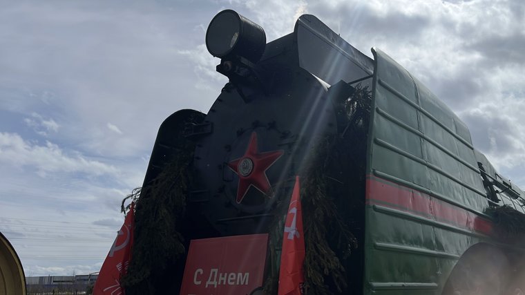 Паровоз П-36  «Генерал» в Ноябрьске 
