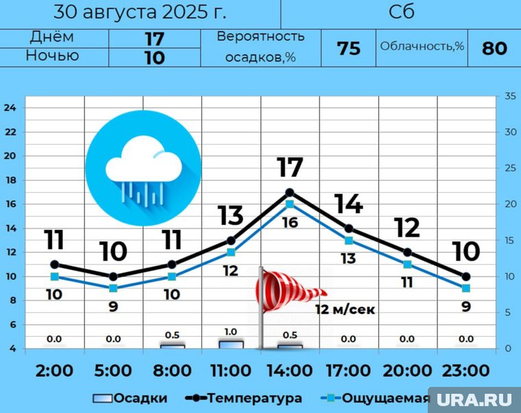 Прогноз на День Кургана 30 августа