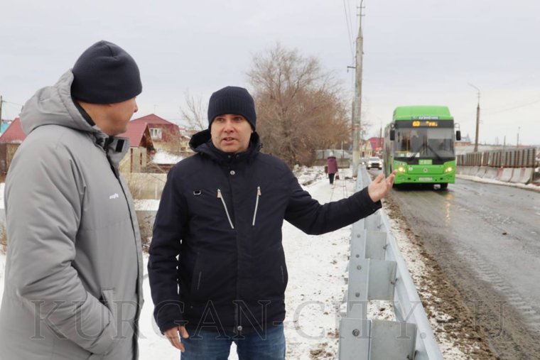 В Рябково прошла проверка ремонтируемого моста