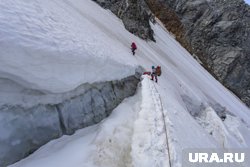 Россиянка застряла в горах Киргизии