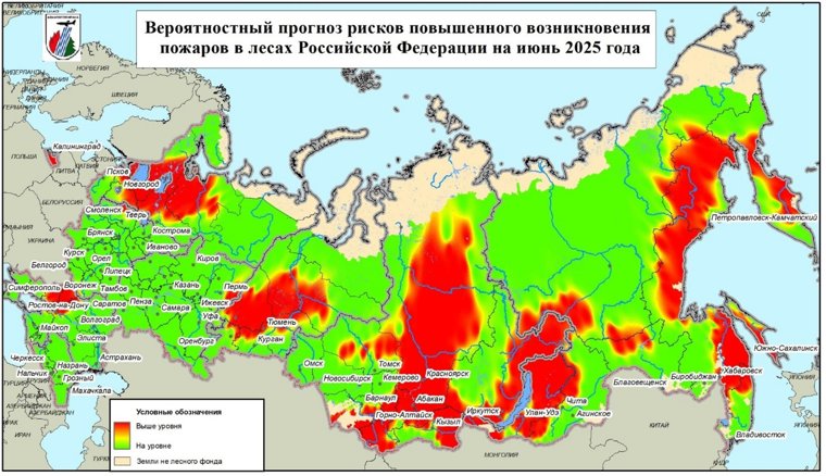 На Урале растет риск возникновения лесных пожаров