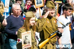 Герои СВО приняли участие в шествии «Бессмертного полка»