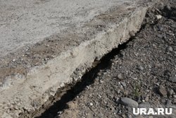 Курганцы пожаловались на состояние дороги