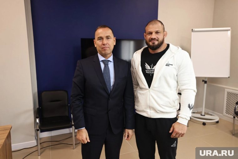 Шумков и Штырков обсудили спортивные перспективы Курганской области