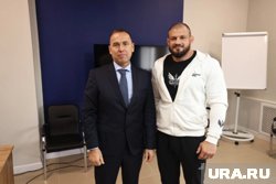 Шумков и Штырков обсудили спортивные перспективы Курганской области