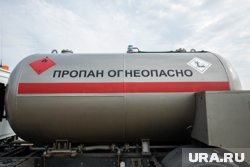 На курганской трассе сработал аварийный клапан на газовозе (архивное фото)