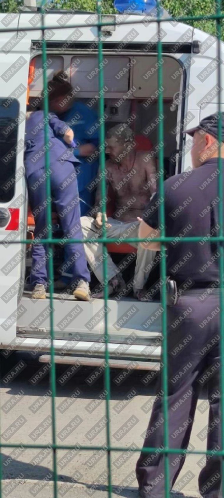 Один из пострадавших