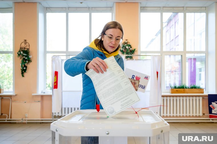 Пермяки активно голосуют на выборах
