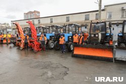 На дорожной технике заменят оборудование на зимнее