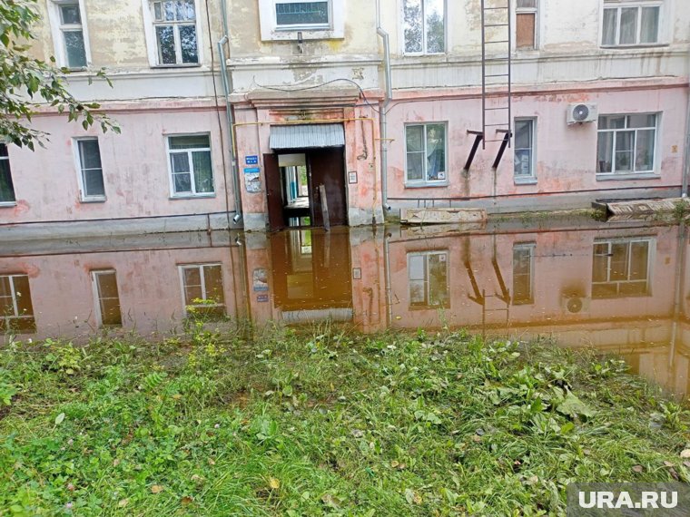 В доме полностью затопило подвал (архивное фото)