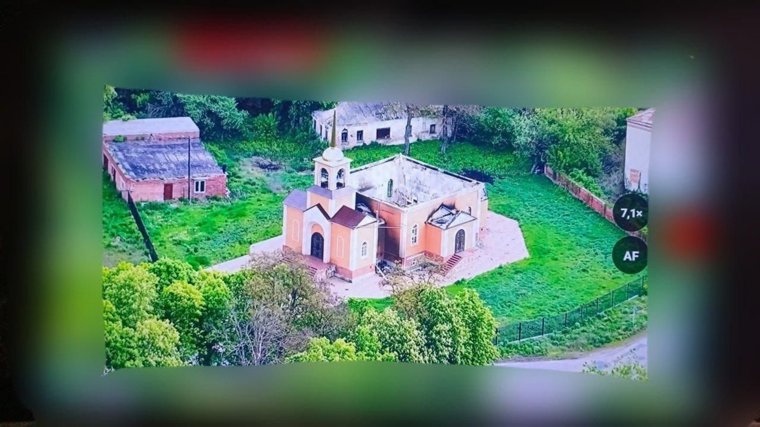 Храм в Теткино выгорел изнутри