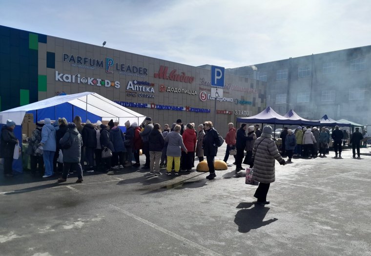 На территории ТЦ проводят ярмарки и праздники