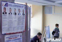 Молодожены пришли на выборы в свадебных нарядах