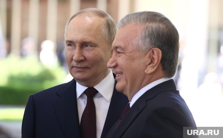 Путин поздравил президента Узбекистана