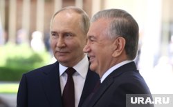 Путин поздравил президента Узбекистана