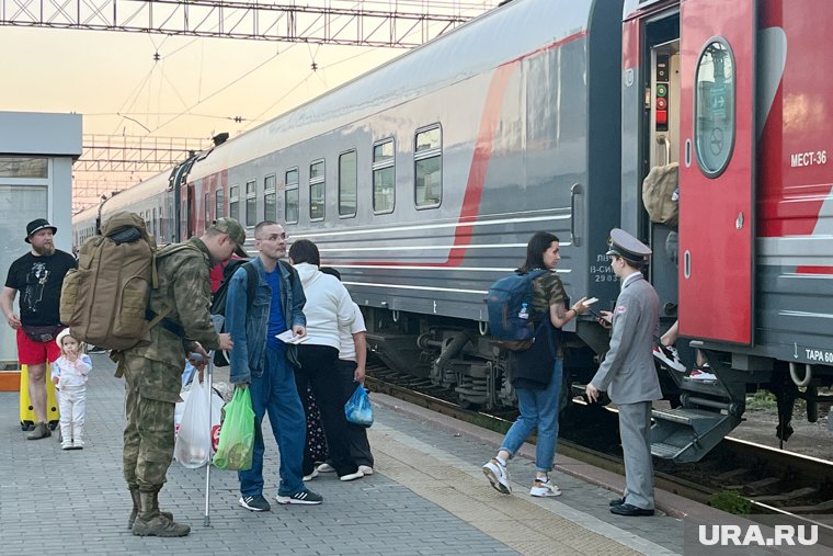 Поезд задержался на 40 минут (архивное фото)