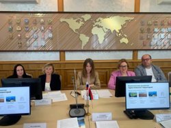 С коллегами в Беларуси Анастасия Понькина обсуждает совместные проекты Челябинской и Гомельской областей