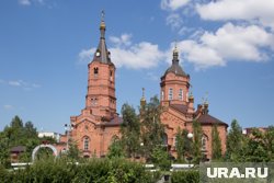 Собор в Кургане отличается оригинальным стилем