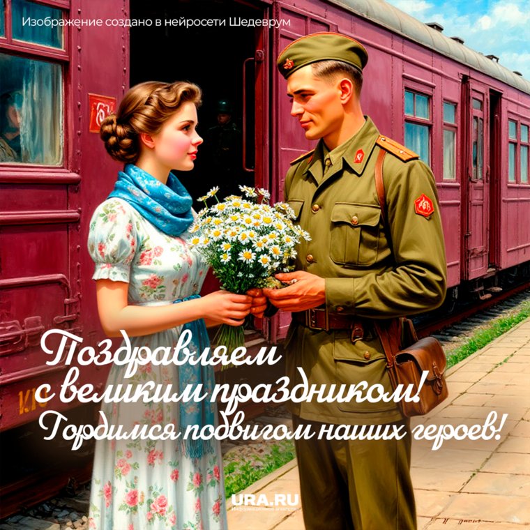 Каждый год, проходя мимо ветеранов, мы чувствуем, как важно сохранить память о подвиге наших предков 