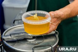 Мед и другие продукты отправлены бойцам