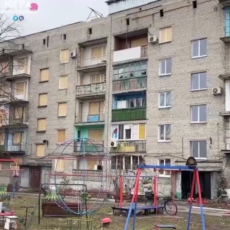 Теперь дом восстановлен благодаря югорским строителям
