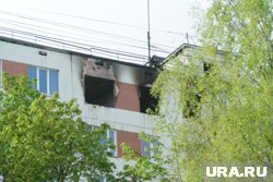 На девятом этаже многоэтажного дома в районе Теплый Стан произошел взрыв