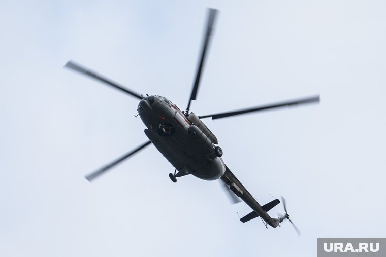 Вертолет не может подняться на высоту Наговициной