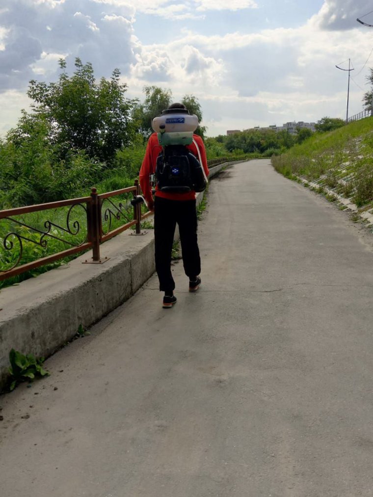 Ранее проведению работ мешали дожди