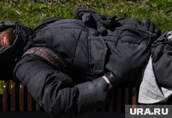Внешность копейского бродяги удивляет жителей