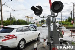 ДТП произошло на железнодорожном переезде (фото из архива)
