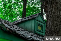 В доме живут сотрудники сельхозпредприятия