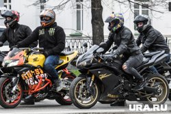 Байкеры устроили акцию в поддержку пострадавшей в ДТП женщины (архивное фото)