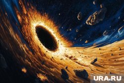 Черные дыры вращаются друг вокруг друга, указано в материале (архивное фото)