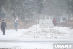 Штормовое предупреждение в Челябинской области объявлено из-за снегопадов 