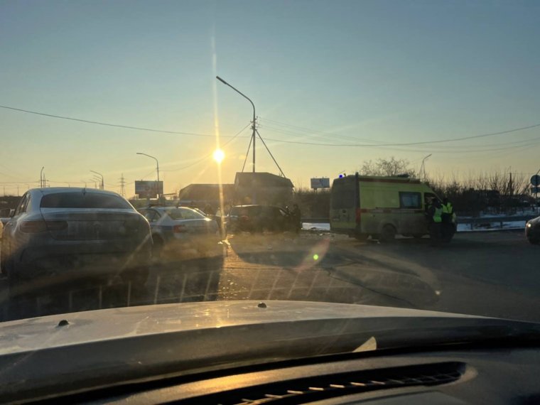 В ДТП столкнулись две машины