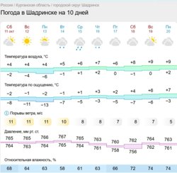 В Шадринске в середине недели ожидаются осадки в виде снега и дождя