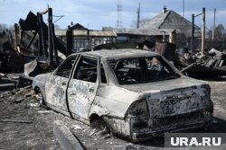 Снаряд ВСУ попал в гражданский автомобиль (архивное фото)