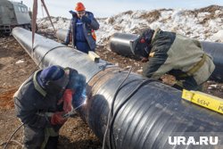 В планах властей полностью заменить металлические трубы на пластиковые