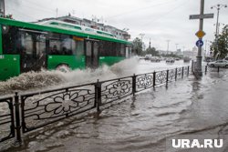 12 июля местами в Свердловской области ожидается сильный дождь и ветер