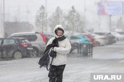 В Нижневартовске выпал первый в этом году снег