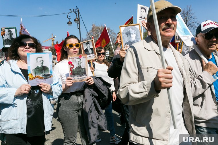 В Мадриде состоялась акция «Бессмертный полк»