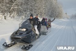 Сезон катания на снегоходе обычно длится с декабря по март