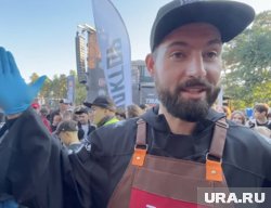 Крис Дригер посетил Traktor Winline Fest вместе с командой