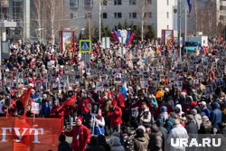 Юбилейный День Победы прошел в ХМАО необычайно масштабно