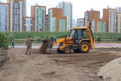 Рабочие завершат строительство в ближайшие недели